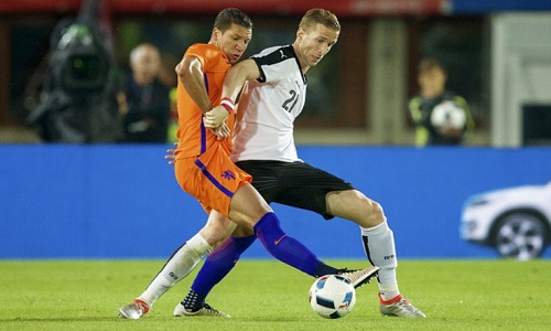 هولندا والنمسا , مباراة ودية