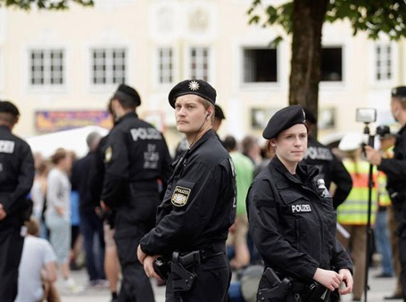 الشرطة الألمانية , الشرطة النمساوية
