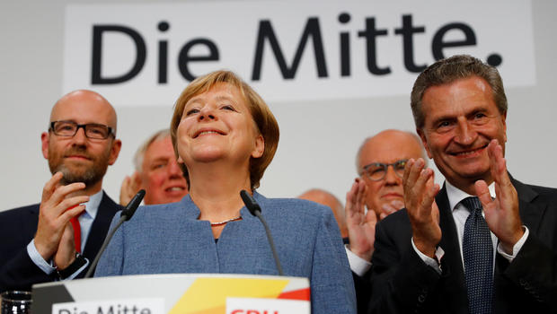 أنجيلا ميركل , الانتخابات الألمانية , البديل لأجل ألمانيا