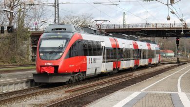 النمسا , قطارات النمسا , وجهات النمسا