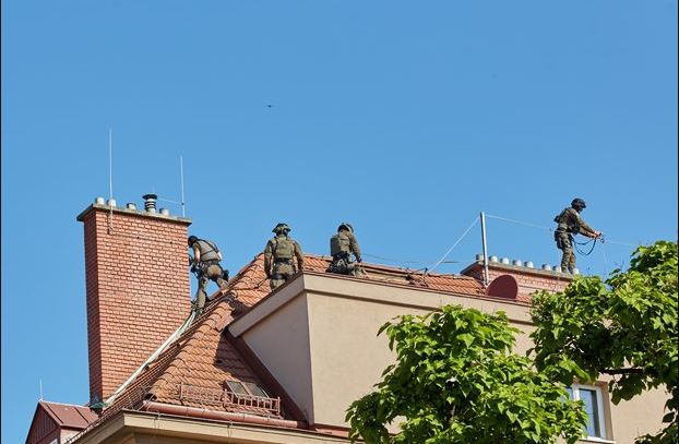 الشرطة النمساوية, النمسا , فيينا, هارب فوق الأسطحة 