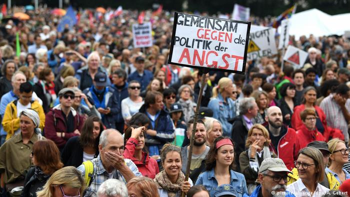 مظاهرة في ميونخ, مظاهرة في ألمانيا, صعود اليمين, اليمين المتطرف, ألمانيا