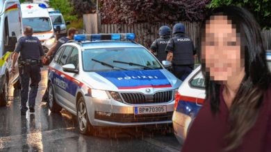 جريمة قتل, الشرطة النمساوية, رجل يقتل زوجته