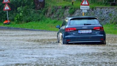 فيضانات وطقس سيئ في النمسا السفلى