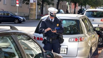 مواقف السيارات في فيينا، الشرطة النمساوية