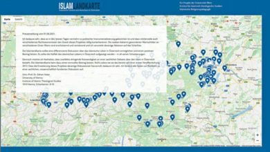 خارطة الإسلام والخوف من الإسلاموفوبيا في النمسا