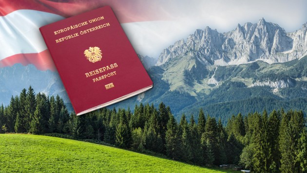 الجنسية النمساوية، جواز السفر النمساوي