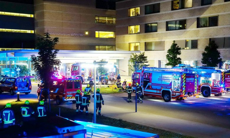 حريق في مشفى مودلينج جنوب العاصمة فيينا