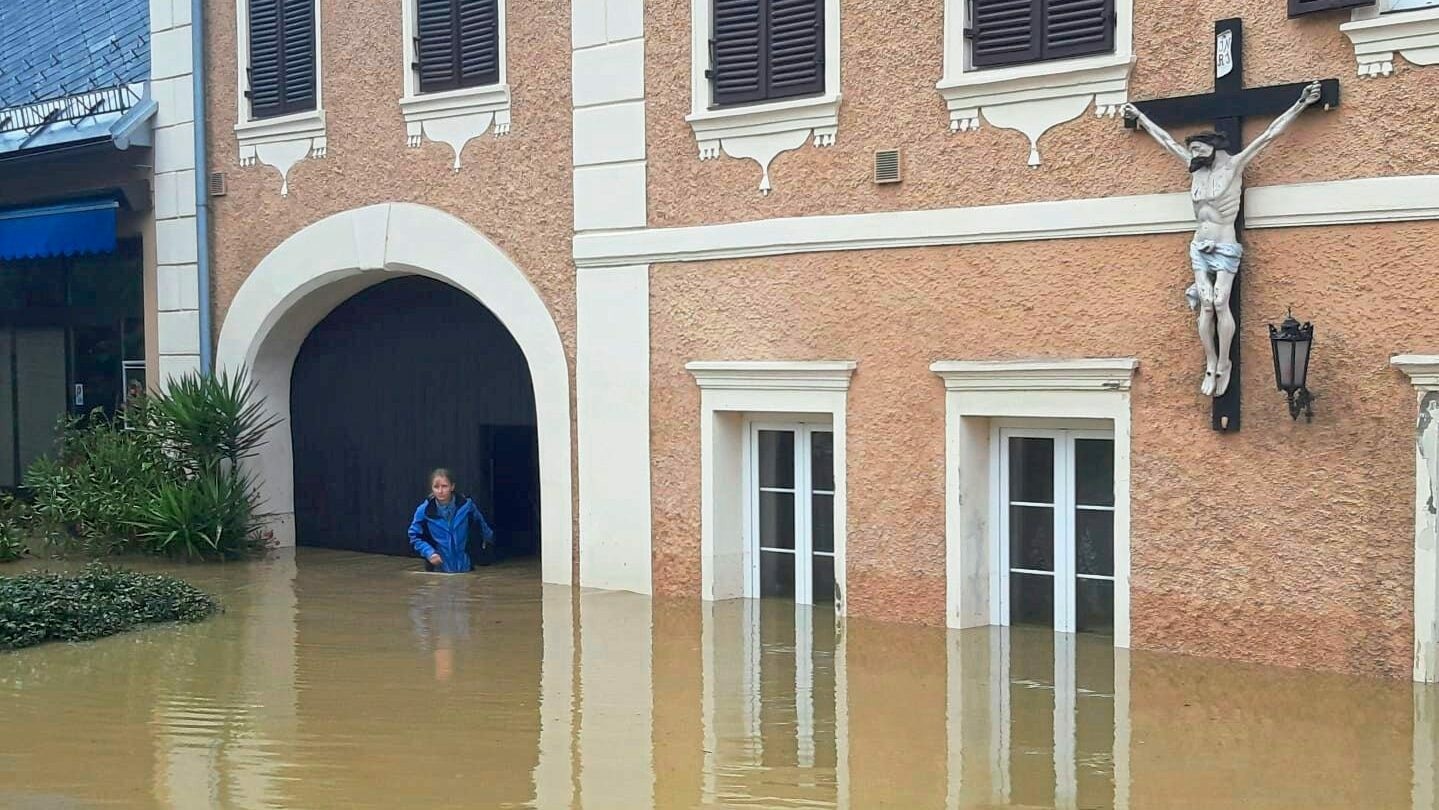 الفيضانات في النمسا