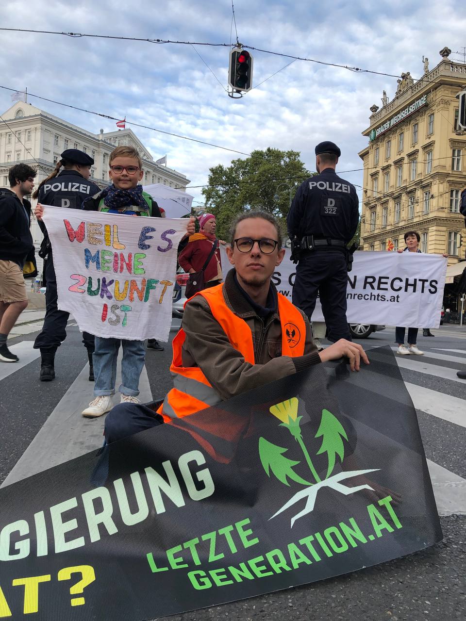 نشطاء المناخ في النمسا