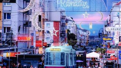 مقترح لزينة رمضان في أحد شوارع العاصمة فيينا